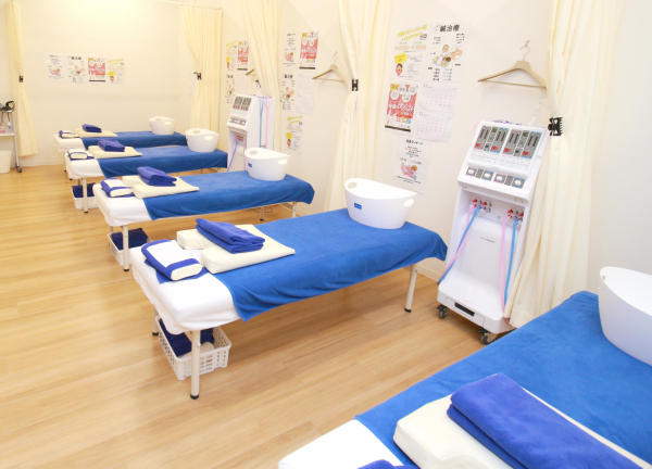 南行徳鍼灸整骨院の施術室の風景画像(千葉県の鍼灸院コラムのおすすめ画像)