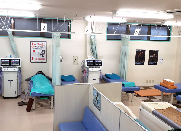 やま鍼灸整骨院 本院の内観画像(浜松市の整体コラムのおすすめ画像)