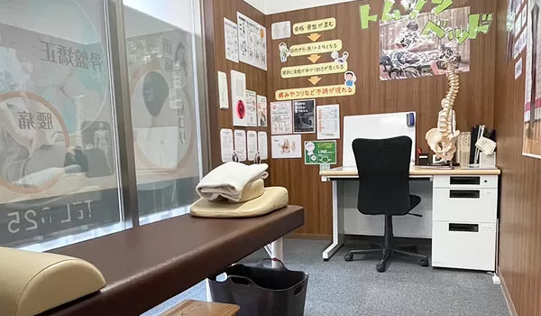 上所名倉堂鍼灸整骨院の内観画像(新潟市の整骨院コラムのおすすめ画像)
