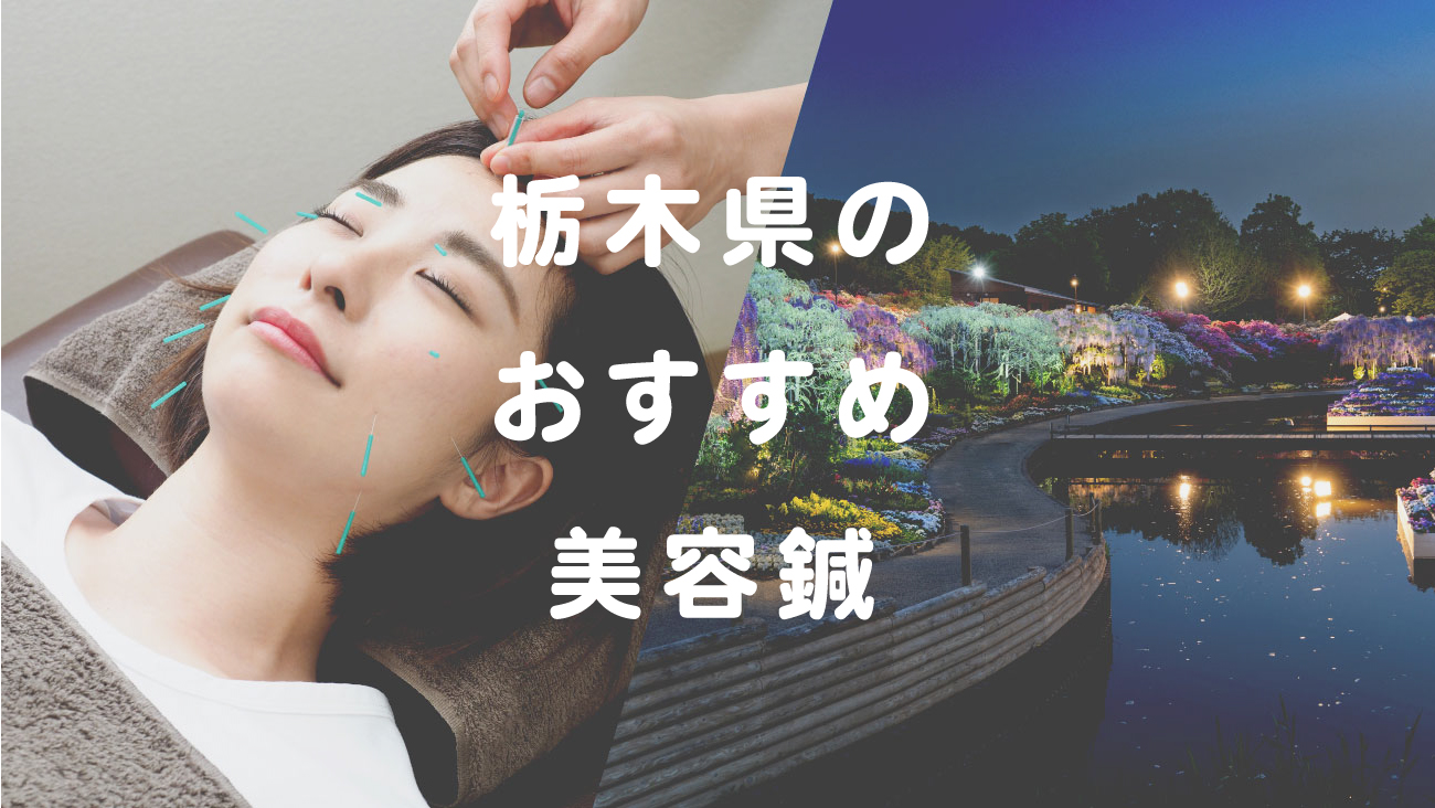 栃木県で美容鍼が受けられるおすすめの鍼灸院のコラムのメインビジュアル画像